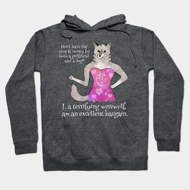 Werewolf Girlfriend Hoodie by Viergacht